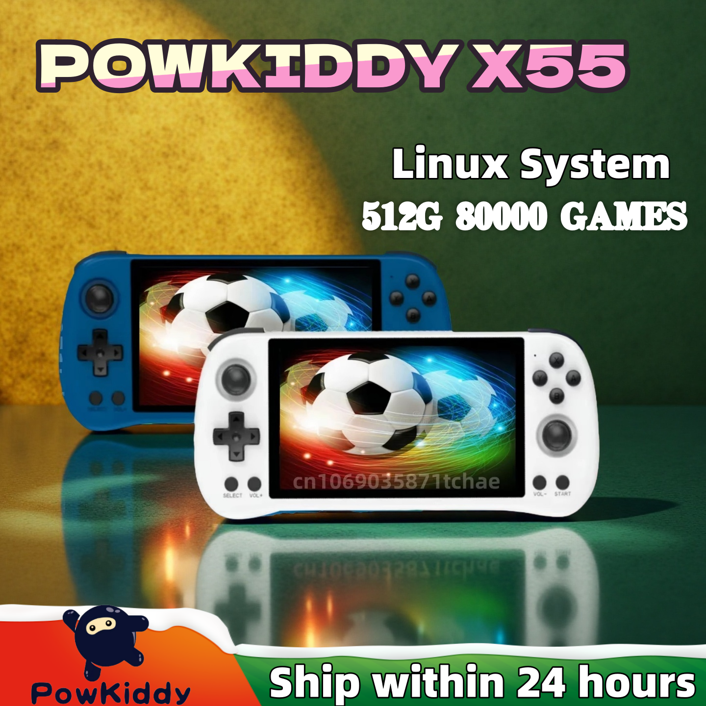 Retro Gaming Hdmi - POWKIDDY X55 Handheld Game Console Retro