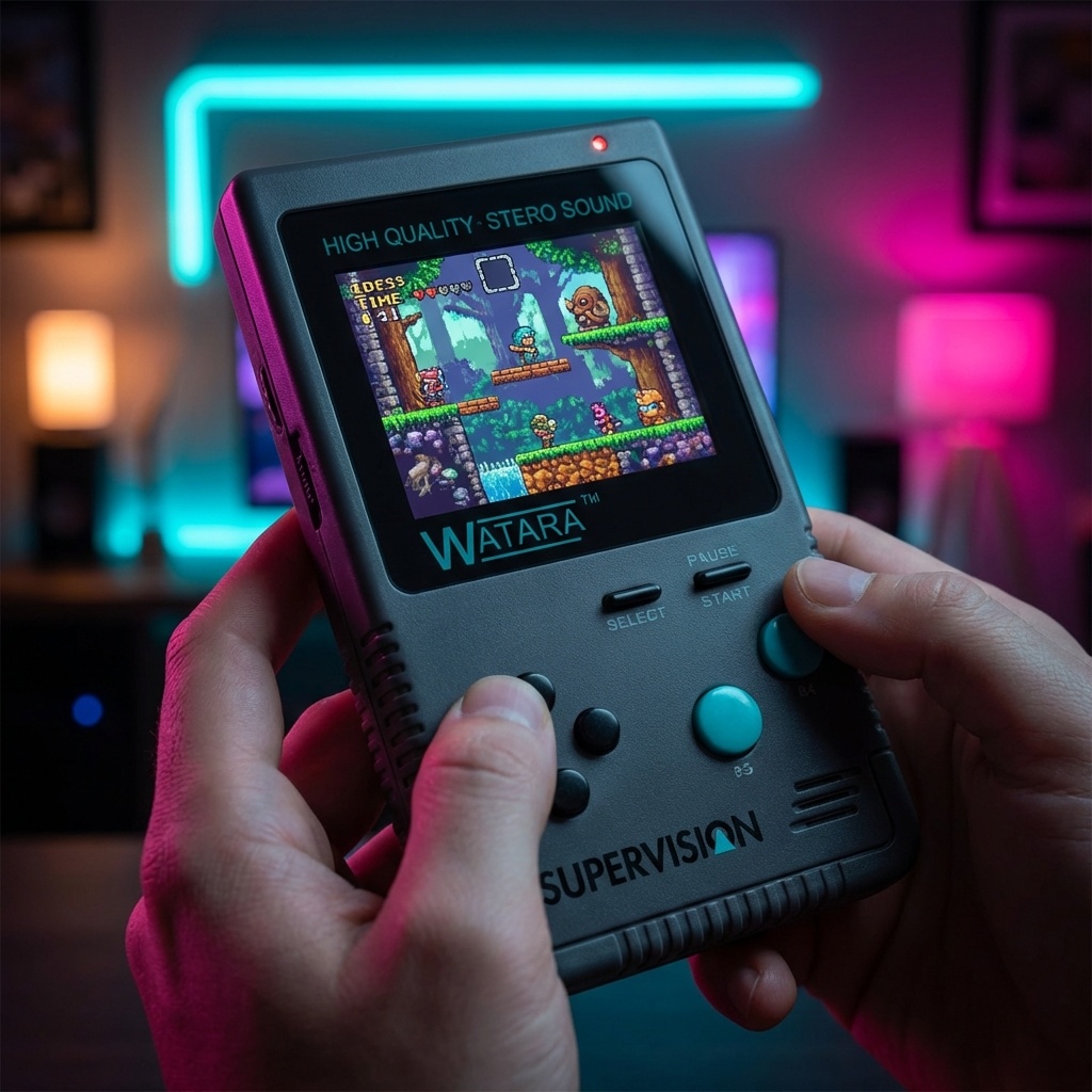 Raspberry Pi Retropie - WATARA Raspberry Pi Retro Handheld Console