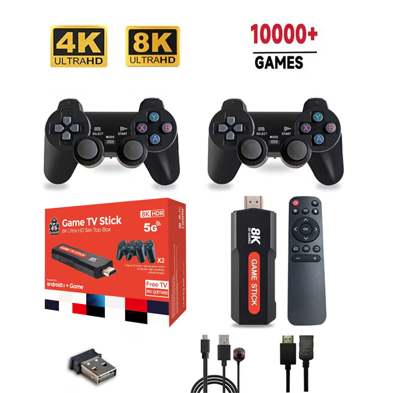 Raspberry Pi Retropie - X2 Game Stick HD 4K 8K