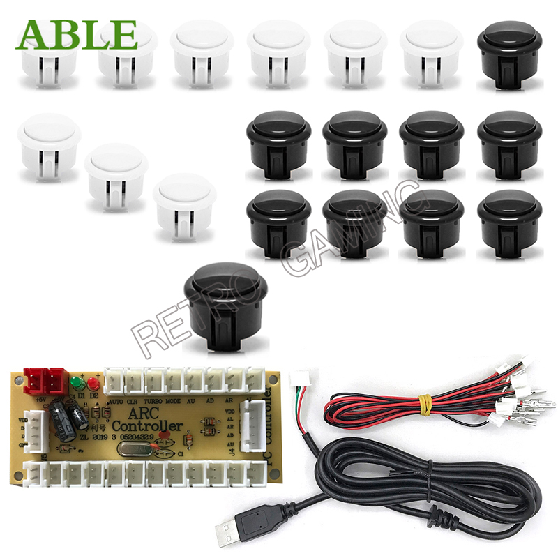 Arcade Button Kit - New Hitbox Zero Delay DIY PC/Raspberry