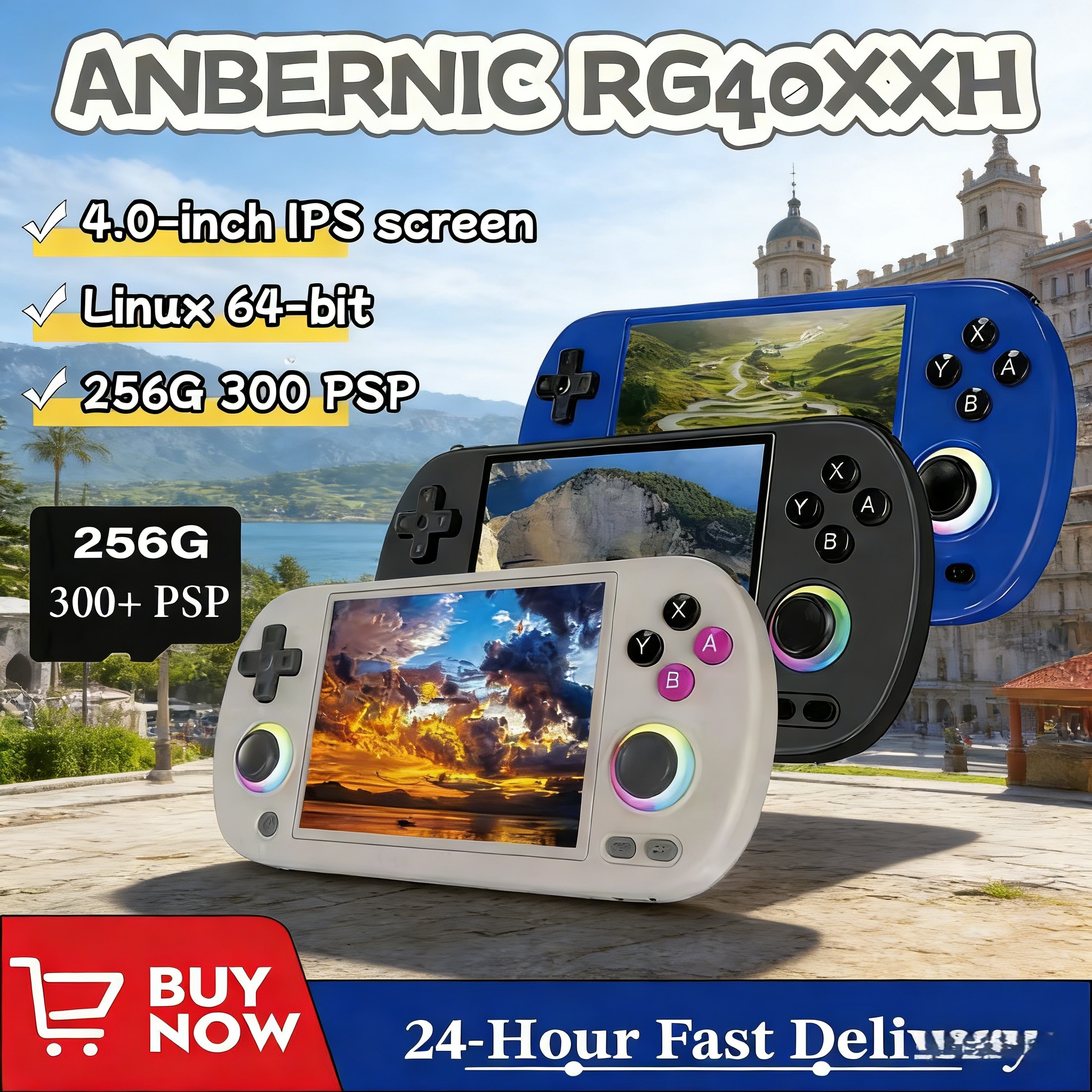 Retro Gaming Hdmi - ANBERNIC RG 40XXH RG40XX H Retro