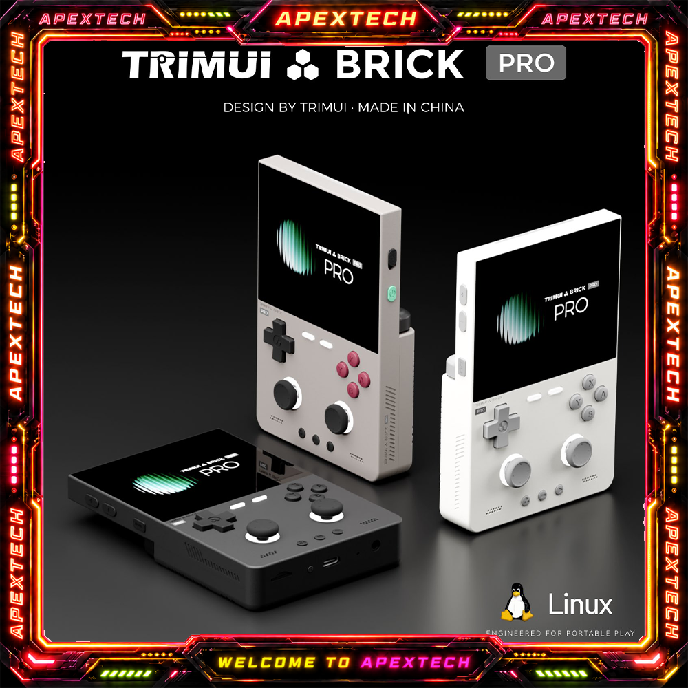 Retro Gaming Joystick - TRIMUI Brick Pro Retro Linux Handheld