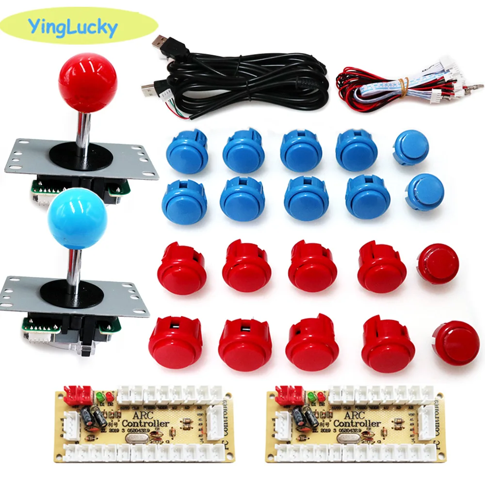 Arcade 2 Player Zero Delay Kit – Arcade Button Kit recenzja i cena