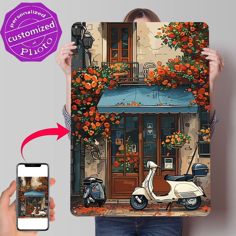 Vintage Scooter Shop Poster Cu – Retro Gaming At recenzja i cena