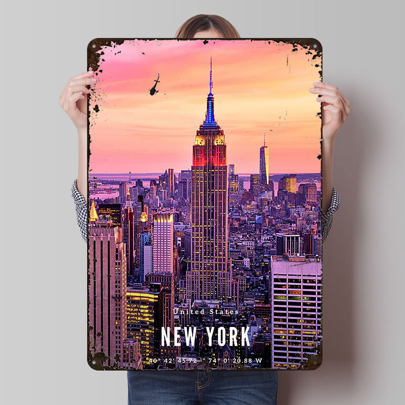New York City Skyline Poster C – Retro Gaming York recenzja i cena