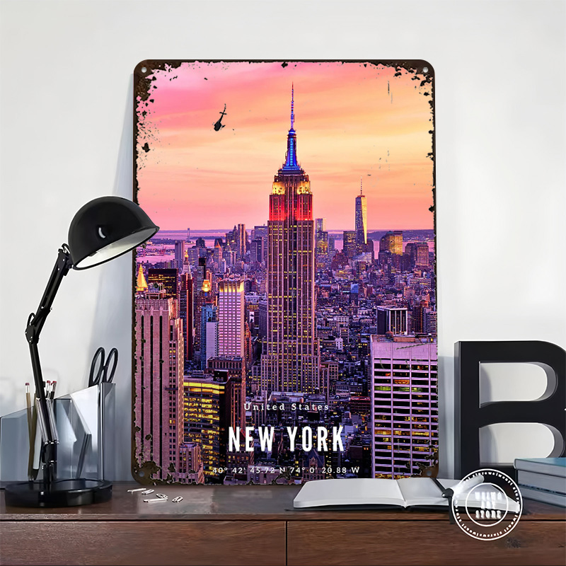 New York City Skyline Poster C – Retro Gaming York recenzja i cena