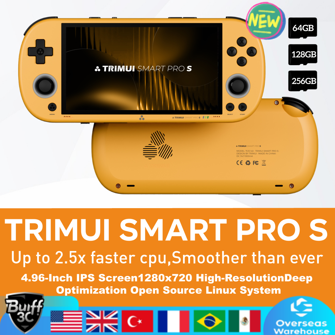 Trimui Smart Pro S Handheld Ga – Retro Gaming Joystick recenzja i cena