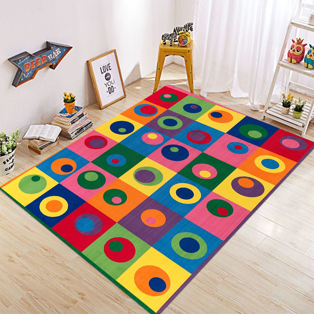 Retro Vinyl Record Area Rug Po – Retro Gaming Lounge recenzja i cena