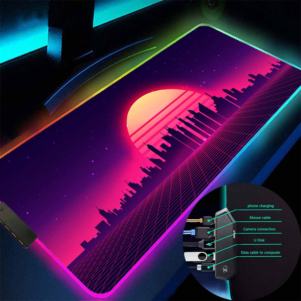 Retro Gaming Mouse Pad LED Lig – Retro Gaming Hub recenzja i cena