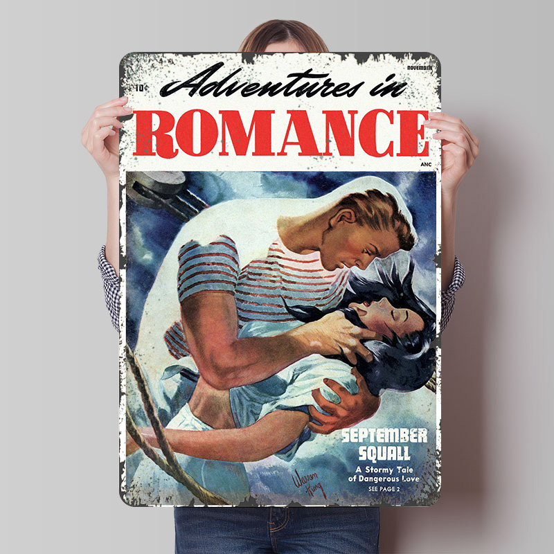 ADVENTURES IN ROMANCE Tinplate – Retro Gaming At recenzja i cena