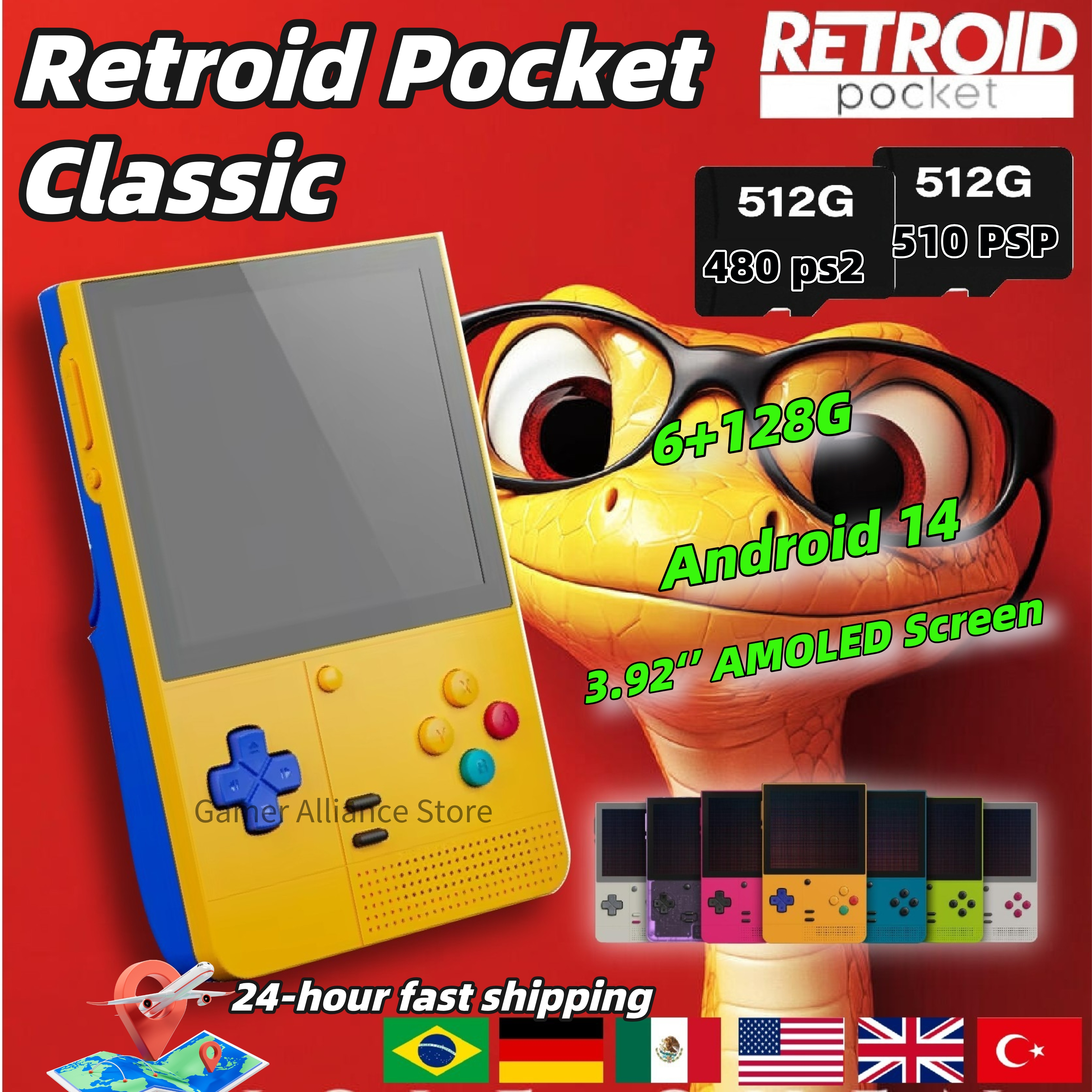 Retroid Pocket Classic RP Clas – Retro Gaming Hdmi recenzja i cena