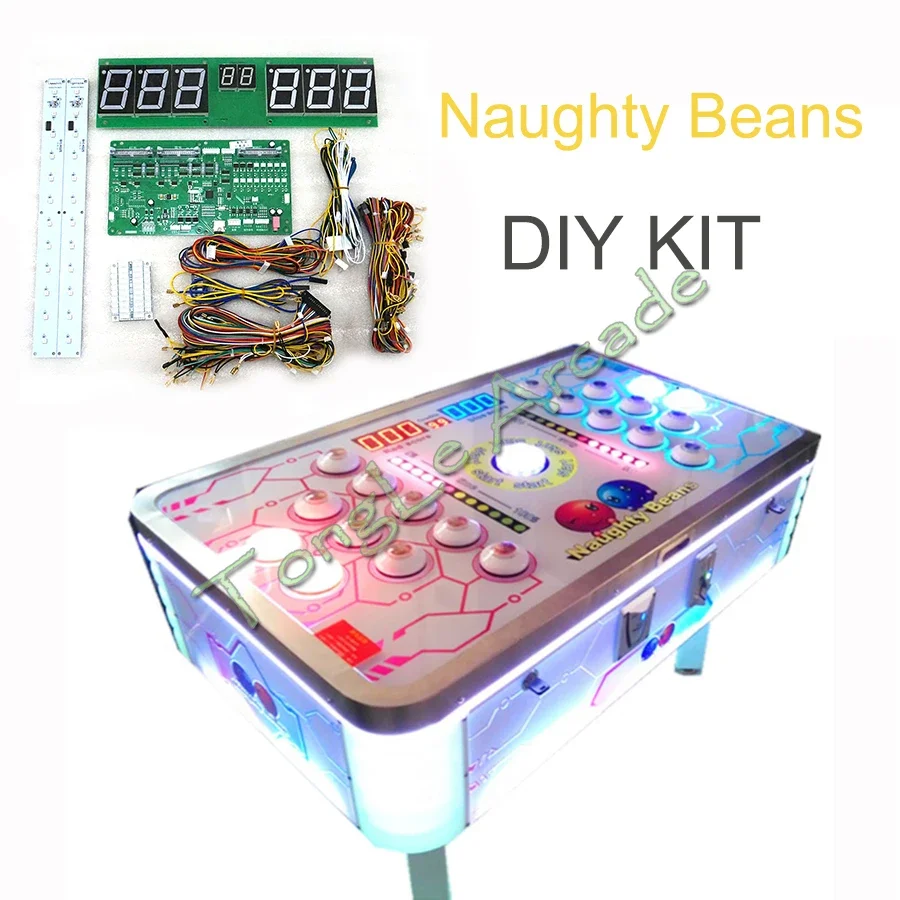 Naughty Beans DIY kit, Coin op – Arcade Button Kit recenzja i cena