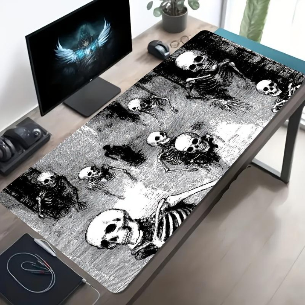 Using a black and white skull  – Retro Gaming Vibe recenzja i cena