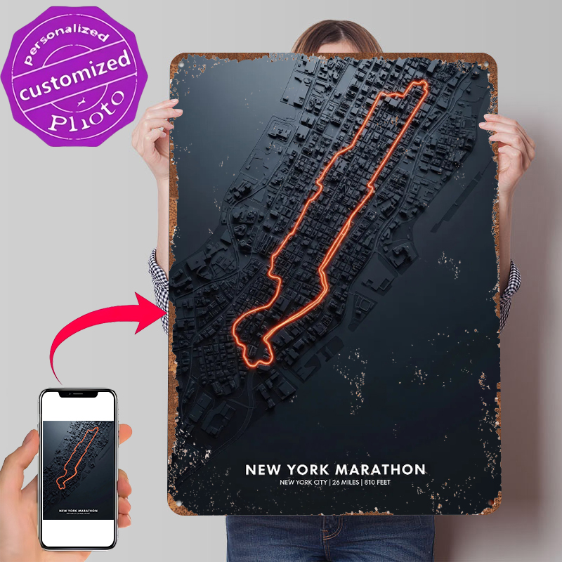 New York Marathon Map Tin Post – Retro Gaming York recenzja i cena