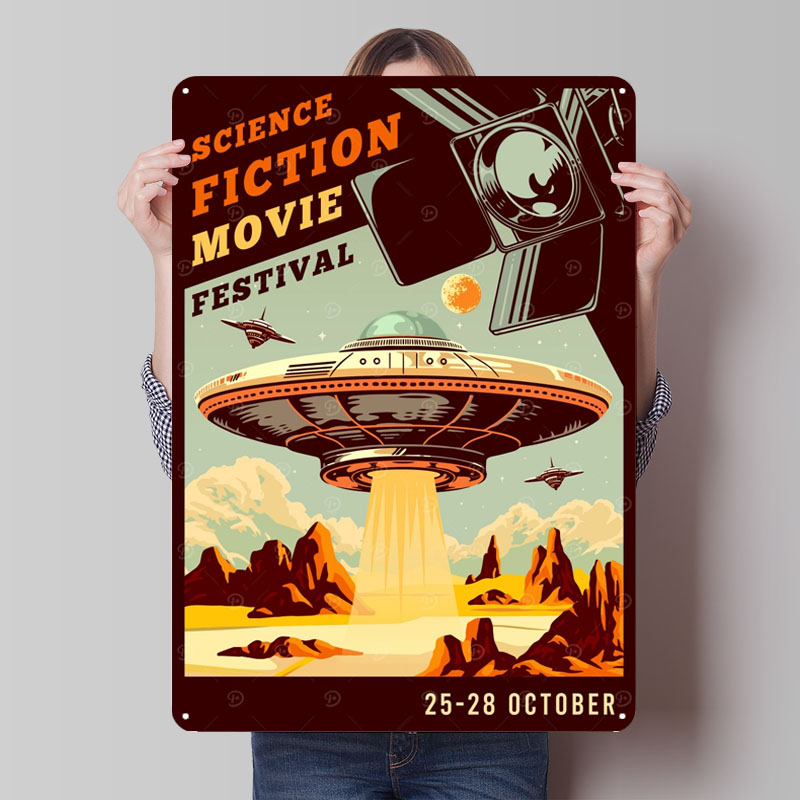 Sci-Fi Movie Festival Poster M – Retro Gaming Festival recenzja i cena