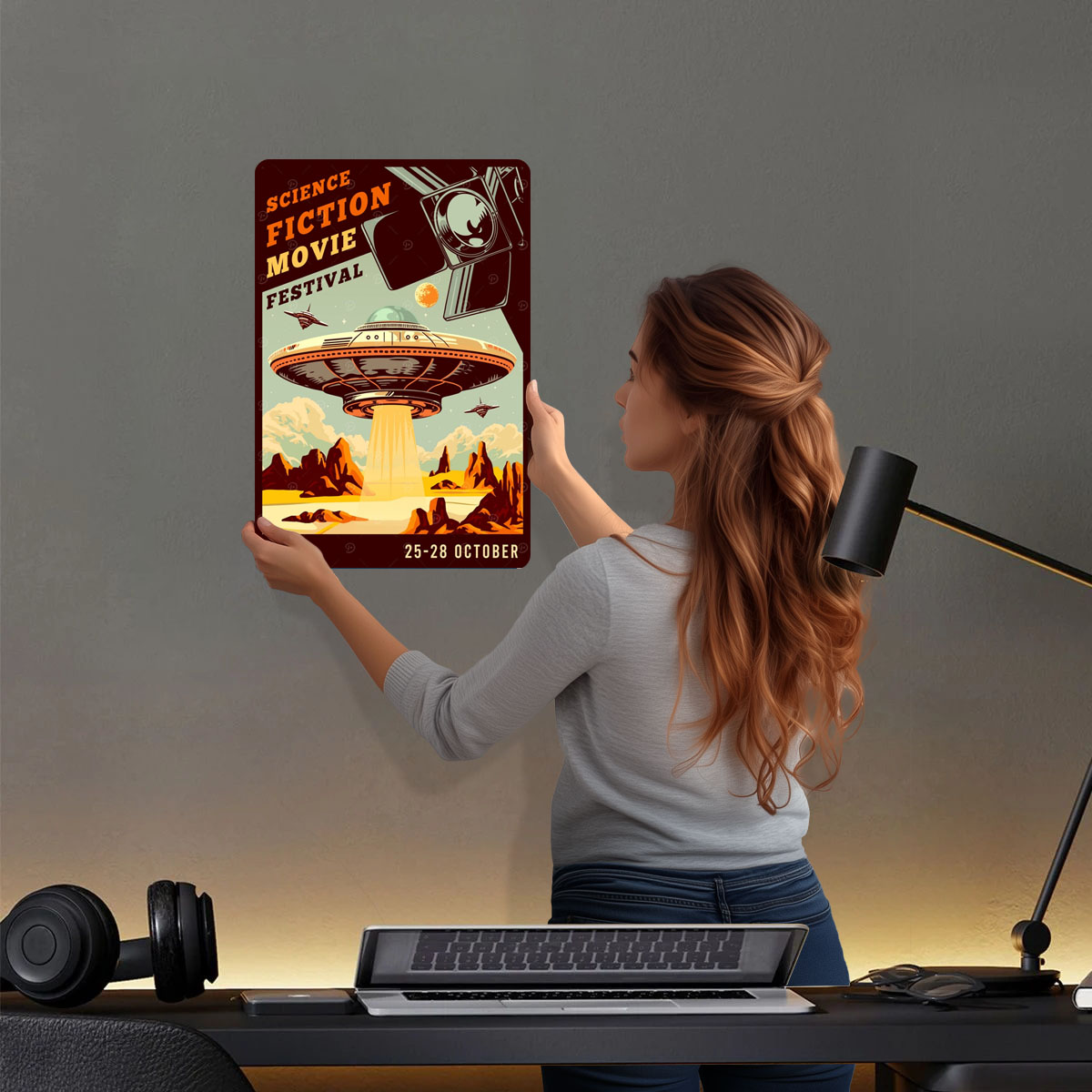 Sci-Fi Movie Festival Poster M – Retro Gaming Festival recenzja i cena