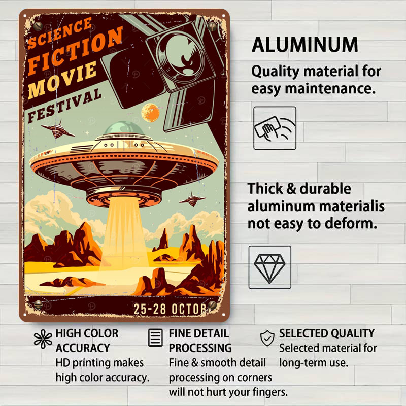 Sci-Fi Movie Festival Poster M – Retro Gaming Festival recenzja i cena