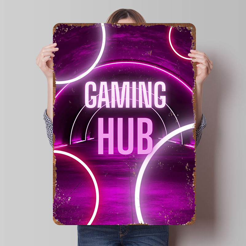 Gaming Hub Neon Tunnel Printed – Retro Gaming Hub recenzja i cena