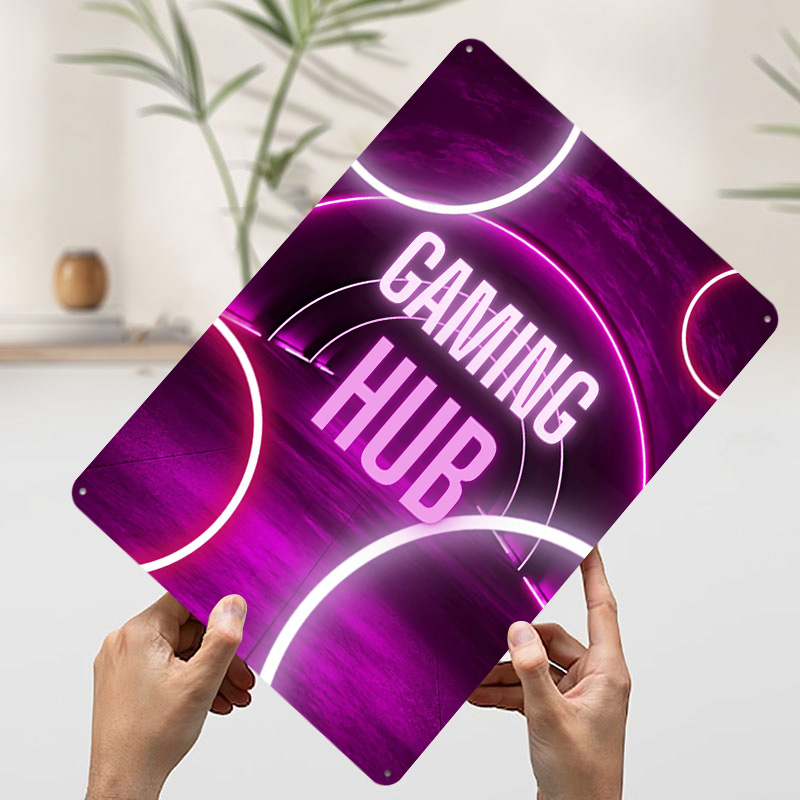 Gaming Hub Neon Tunnel Printed – Retro Gaming Hub recenzja i cena