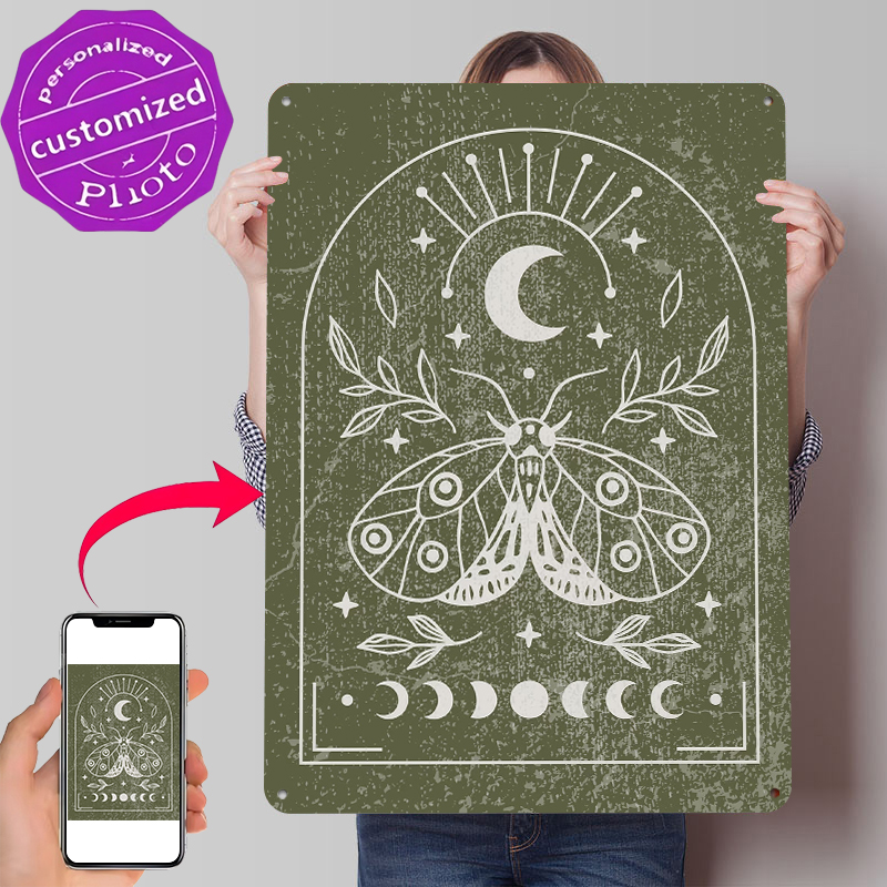 Moth and Moon Poster Customize – Retro Gaming At recenzja i cena
