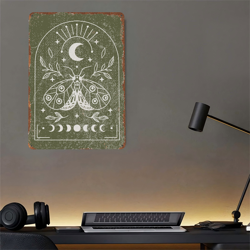 Moth and Moon Poster Customize – Retro Gaming At recenzja i cena