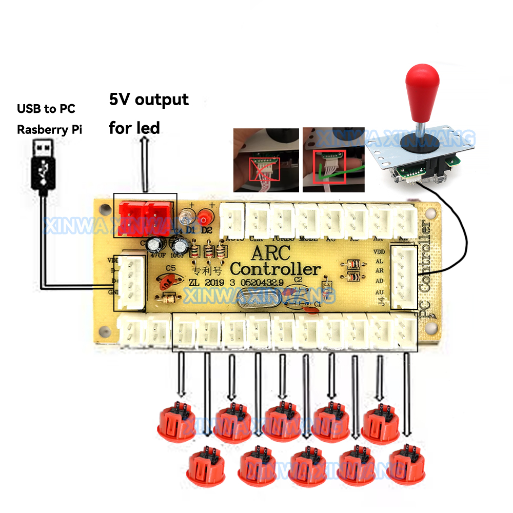 Copy SANWA Game Machine Arcade – Arcade Button Kit recenzja i cena