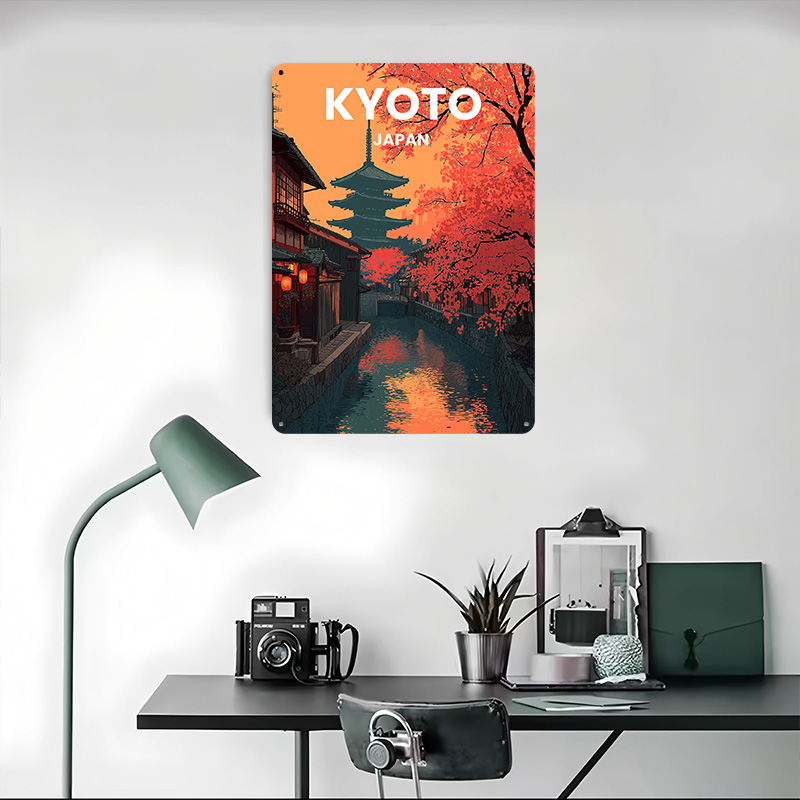 Kyoto Japan Pagoda Canal Metal – Retro Gaming Kyoto recenzja i cena