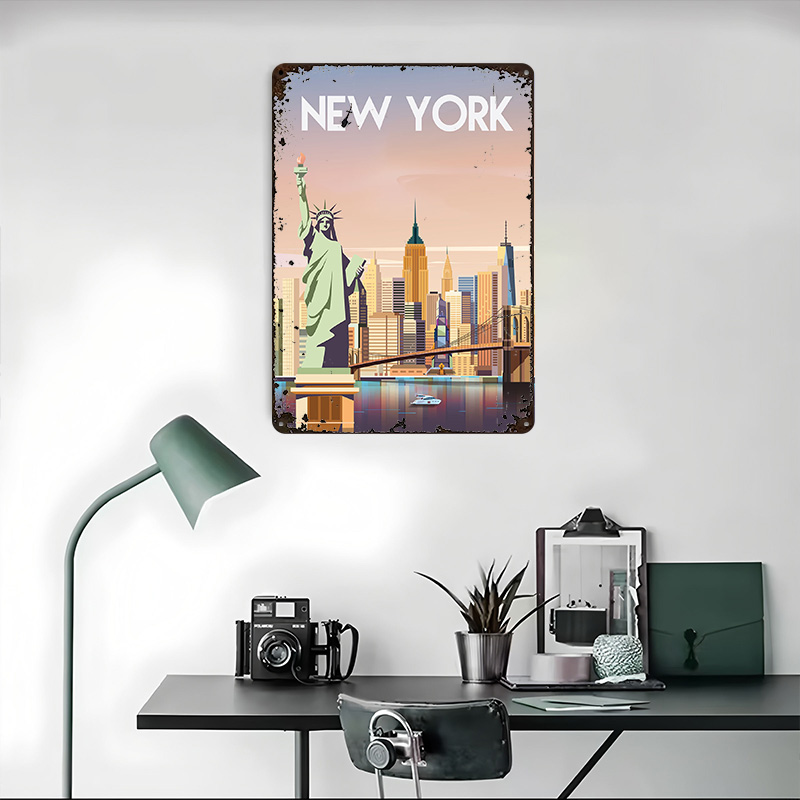 New York Metal Poster Custom W – Retro Gaming York recenzja i cena