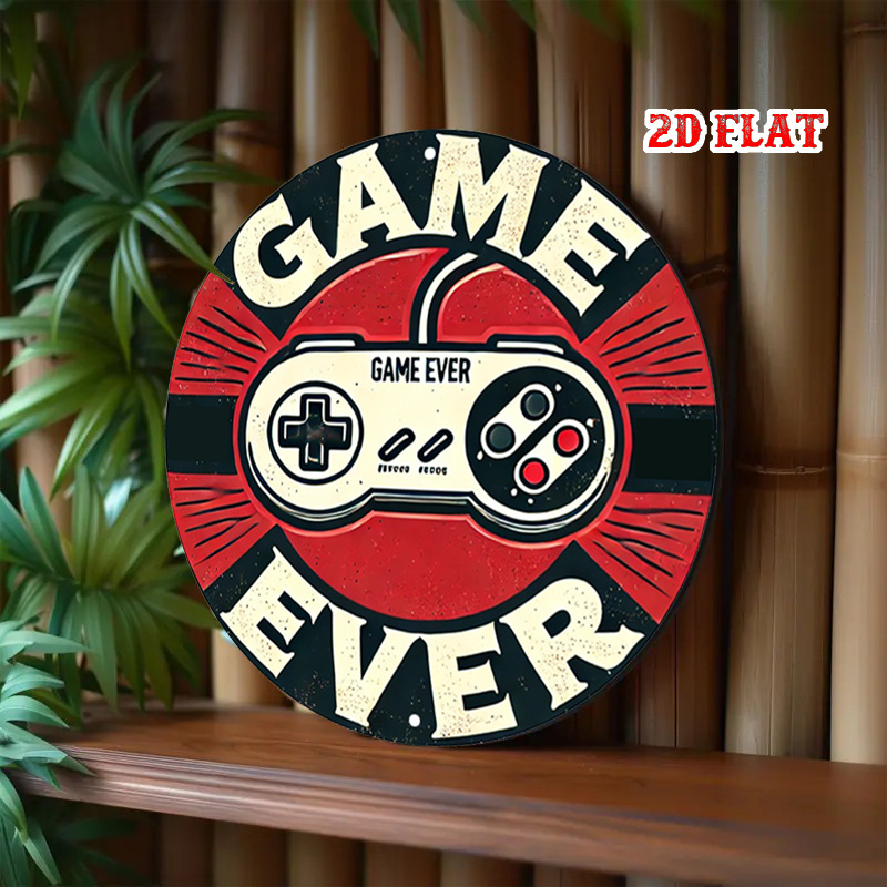 2D Flat 1pc Retro Gaming Round – Retro Gaming Vibe recenzja i cena