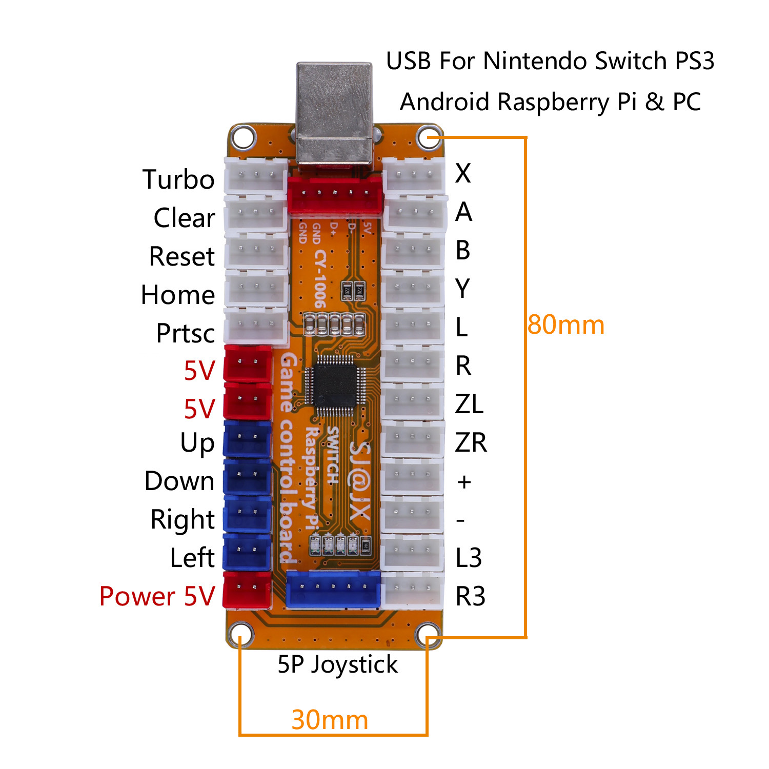 SJ@JX Arcade Game LED Controll – Arcade Button Kit recenzja i cena