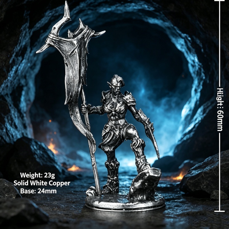 Orc Warrior Miniature Metal Fi – Retro Gaming Fun recenzja i cena