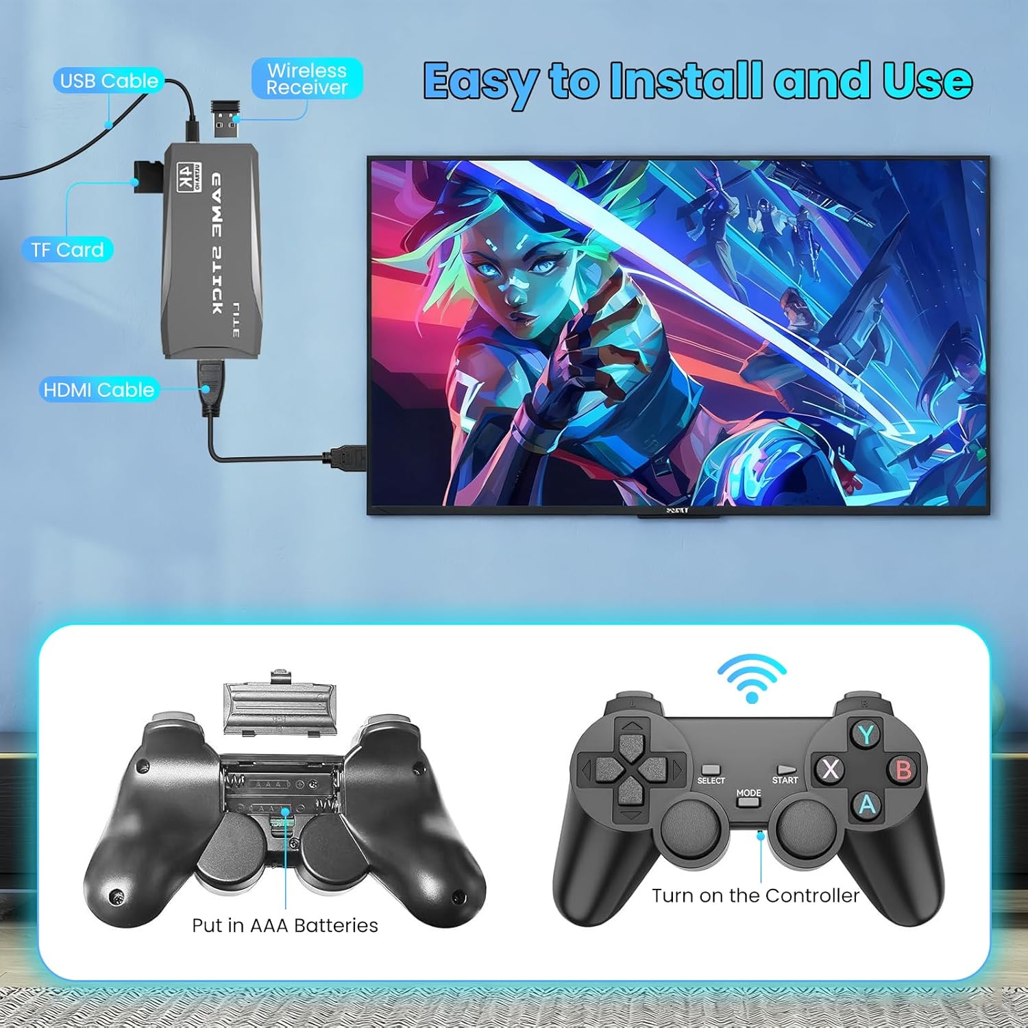 M8 Game Console 20000+ Games E – Retro Gaming And Projector recenzja i cena