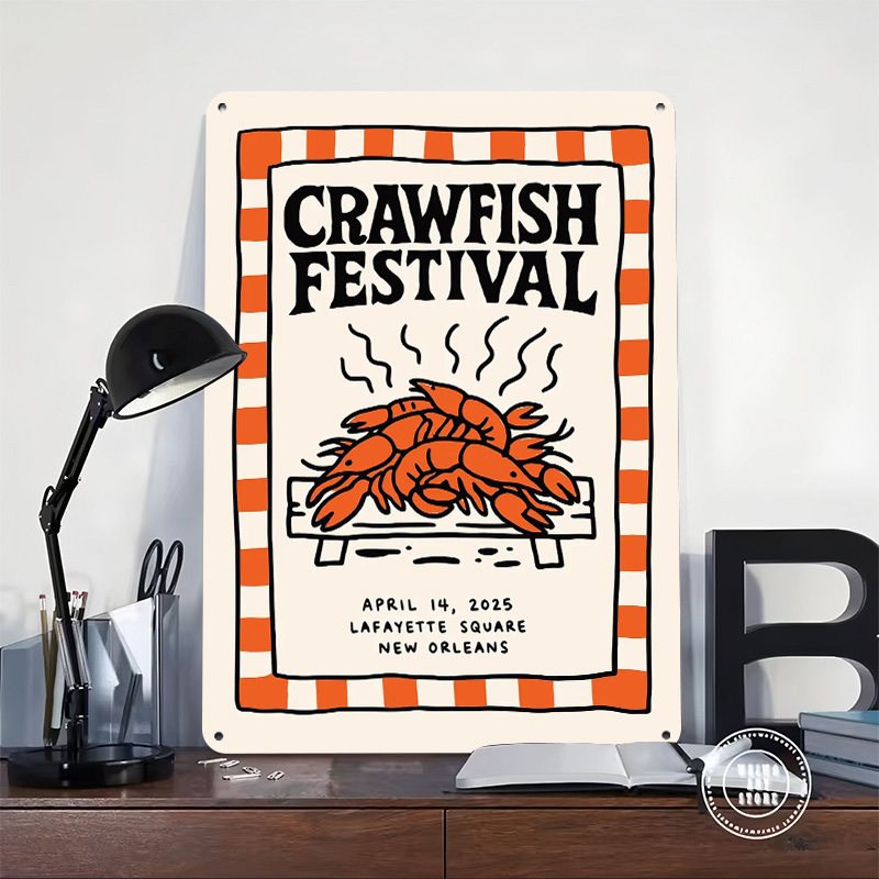 Crawfish Festival Tin Poster W – Retro Gaming Festival recenzja i cena