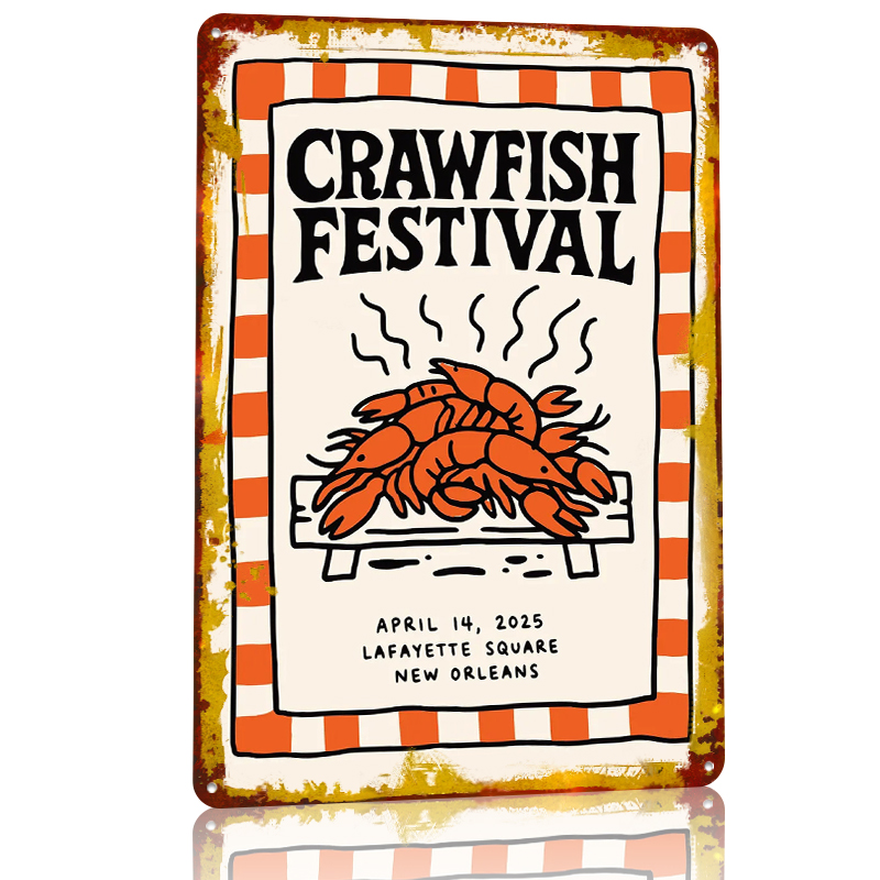Crawfish Festival Tin Poster W – Retro Gaming Festival recenzja i cena