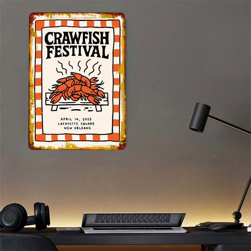 Crawfish Festival Tin Poster W – Retro Gaming Festival recenzja i cena
