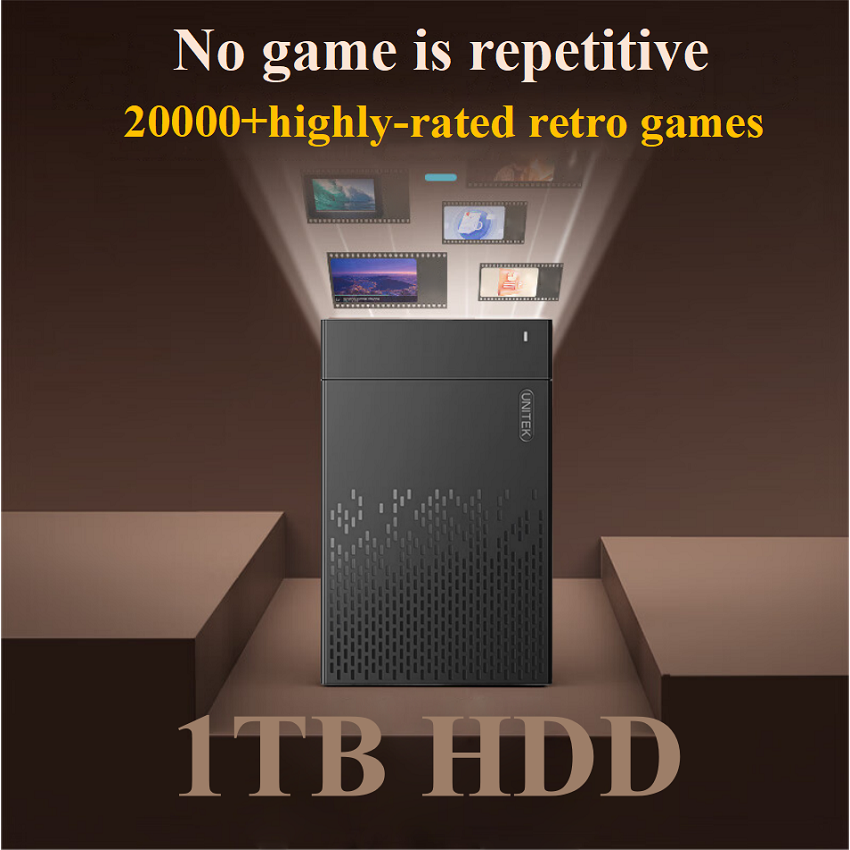 1TB Retro Gaming HDD 20000+ Re – Retro Gaming Com recenzja i cena