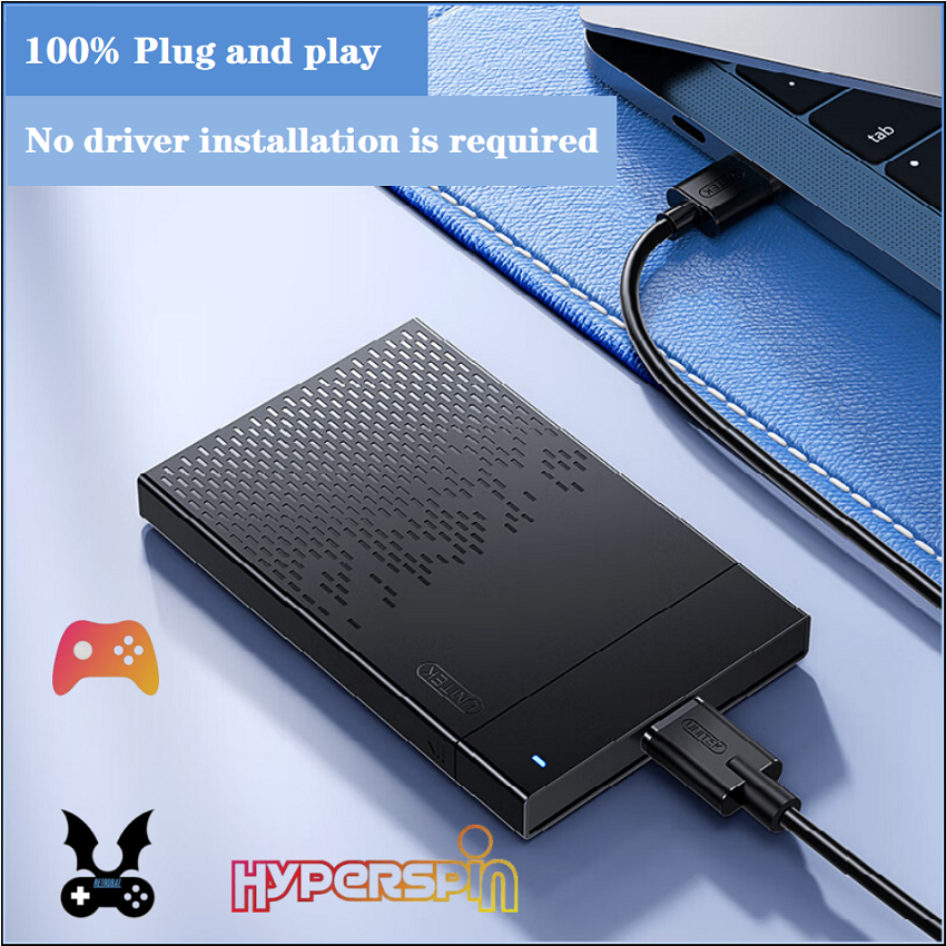 1TB Retro Gaming HDD 20000+ Re – Retro Gaming Com recenzja i cena