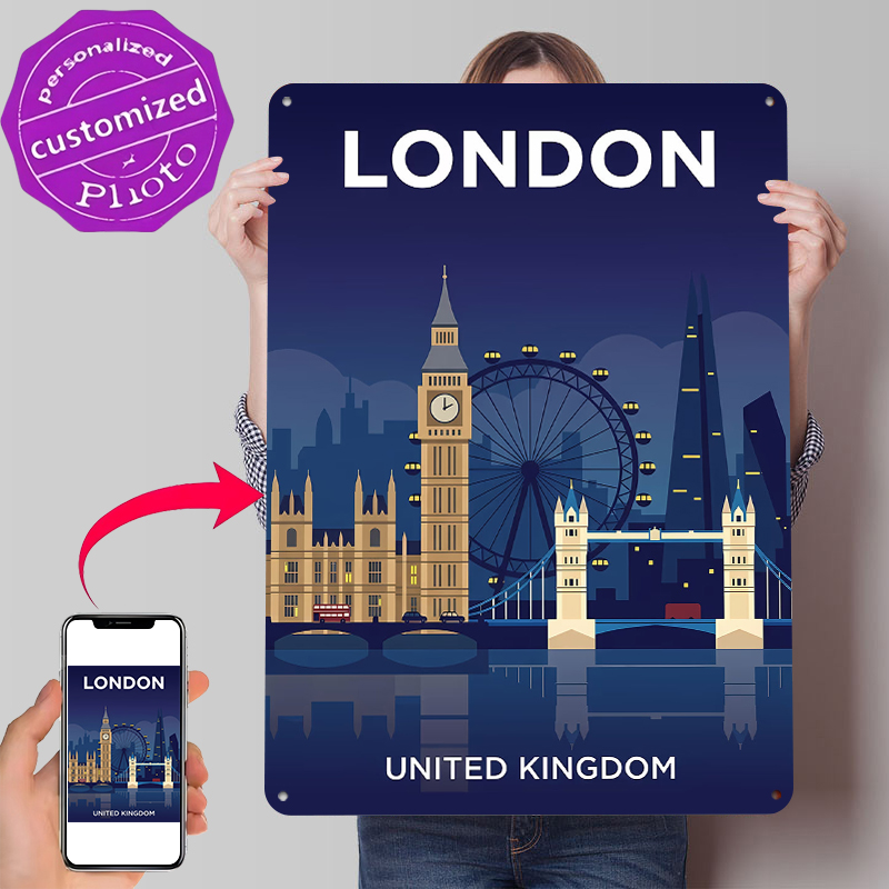 London Skyline At Night Poster – Retro Gaming At recenzja i cena