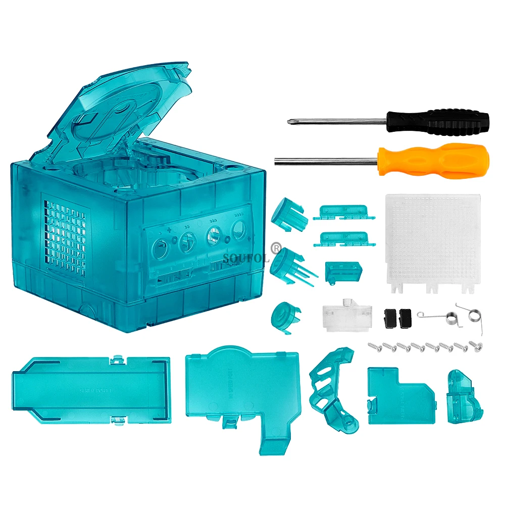 Ice Blue Replacement Case for  – Retro Gaming Fun recenzja i cena
