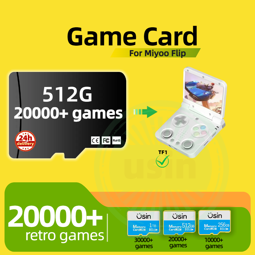 Game Card For Miyoo Flip 30000 – Retro Gaming Pro recenzja i cena