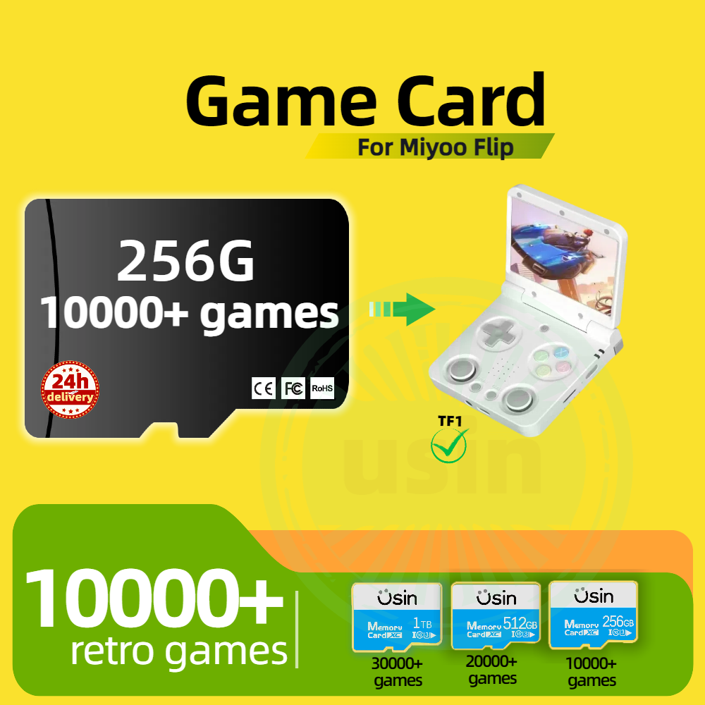 Game Card For Miyoo Flip 30000 – Retro Gaming Pro recenzja i cena