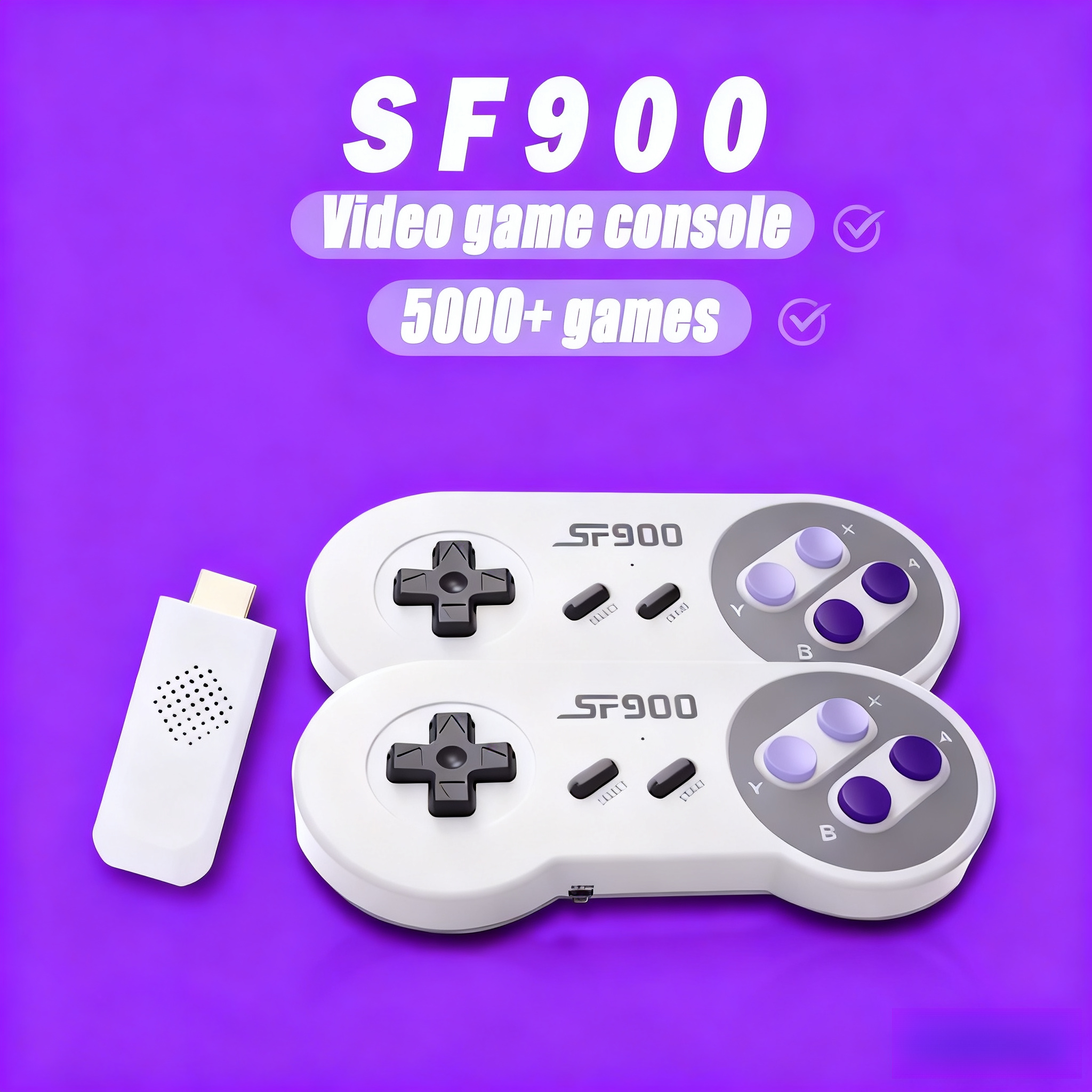 SF900 Retro Video HD Game Cons – Retro Gaming Joystick recenzja i cena