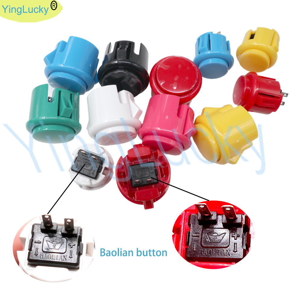 12pcs Arcade Push Button, Sanw – Arcade Button Kit recenzja i cena