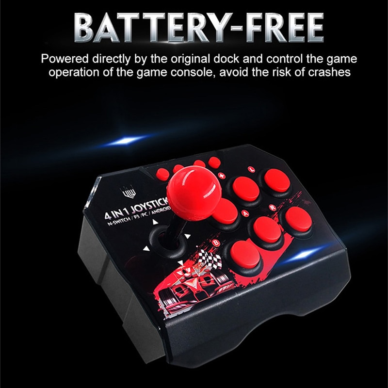 GAMINJA NS002 4 In 1 Retro Arc – Retro Gaming Joystick recenzja i cena