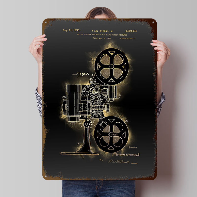 Motion Projector Patent Tinpla – Retro Gaming And Projector recenzja i cena