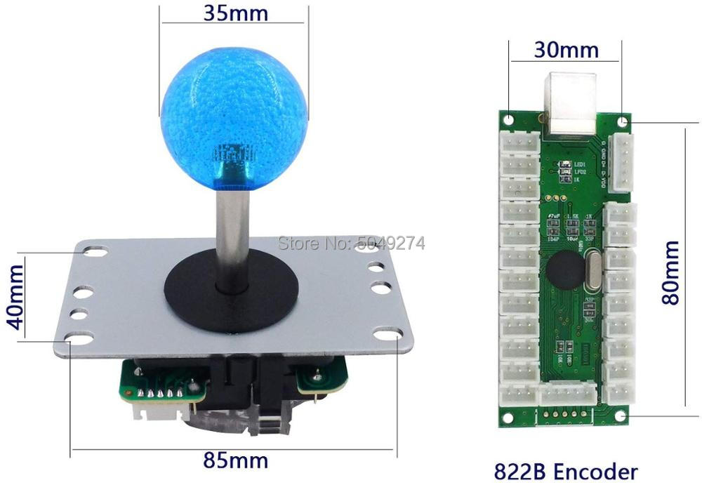Arcade DIY Kit Hitbox Arcade U – Arcade Button Kit recenzja i cena