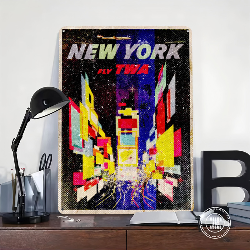 New York Fly TWA Tinplate Post – Retro Gaming York recenzja i cena