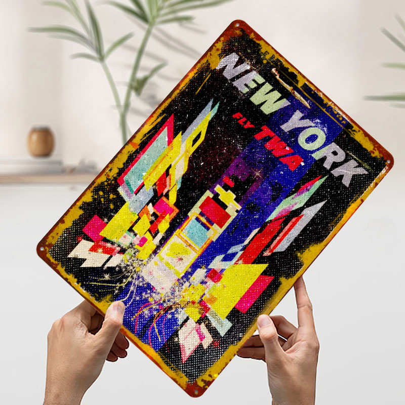 New York Fly TWA Tinplate Post – Retro Gaming York recenzja i cena