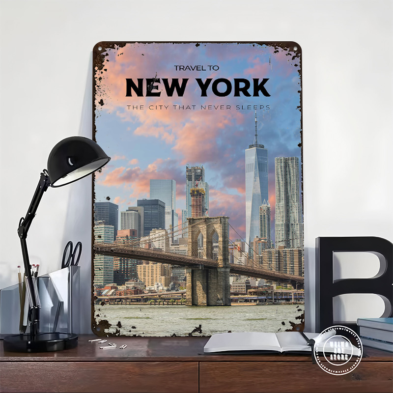 New York Travel Print Poster C – Retro Gaming York recenzja i cena