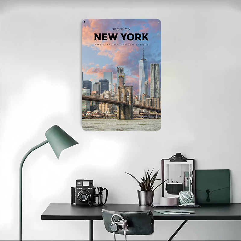 New York Travel Print Poster C – Retro Gaming York recenzja i cena
